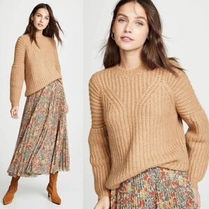 Ulla Johnson Kitty Alpaca Blend Sweater L $465